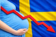 Allt färre nyfödda i Sverige
